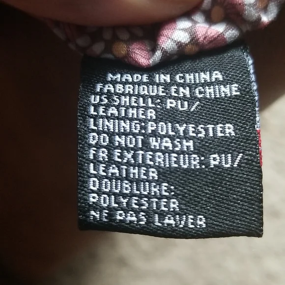 Moda Luxe cognac adjustable waist bag with tassles - Picture 7 of 7